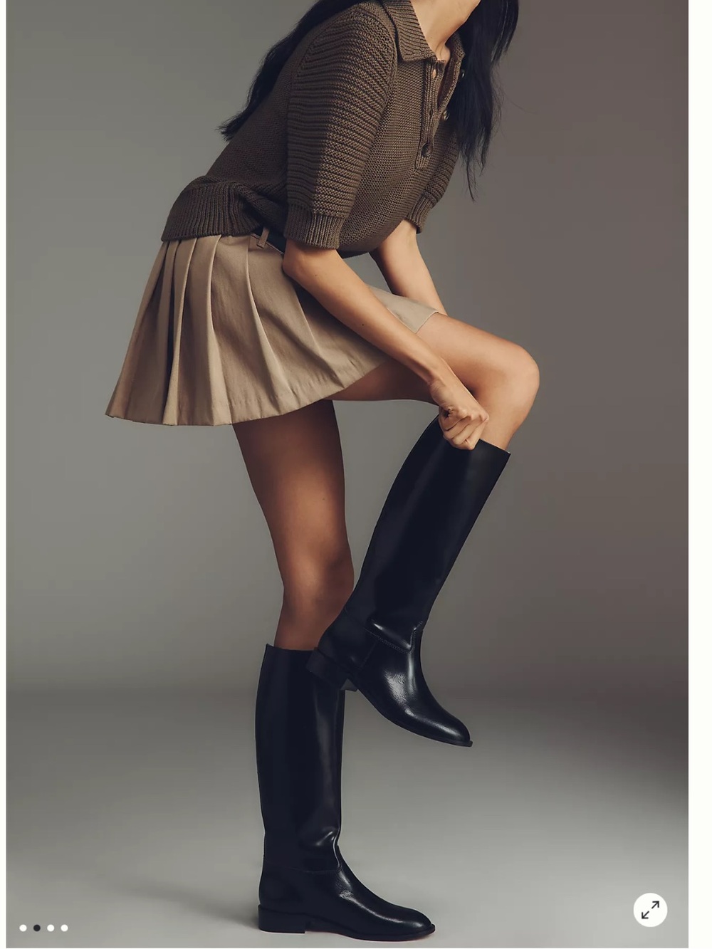 NWT Anthropologie Leather Boots